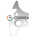 Мост фиксатора диска календаря №2595 для механизма Eta 2824 - 1